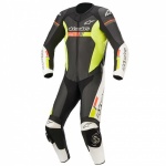 Alpinestars Gp Force Chaser Leather Suit 1 Pc B/W/Red Fl Yell Fl